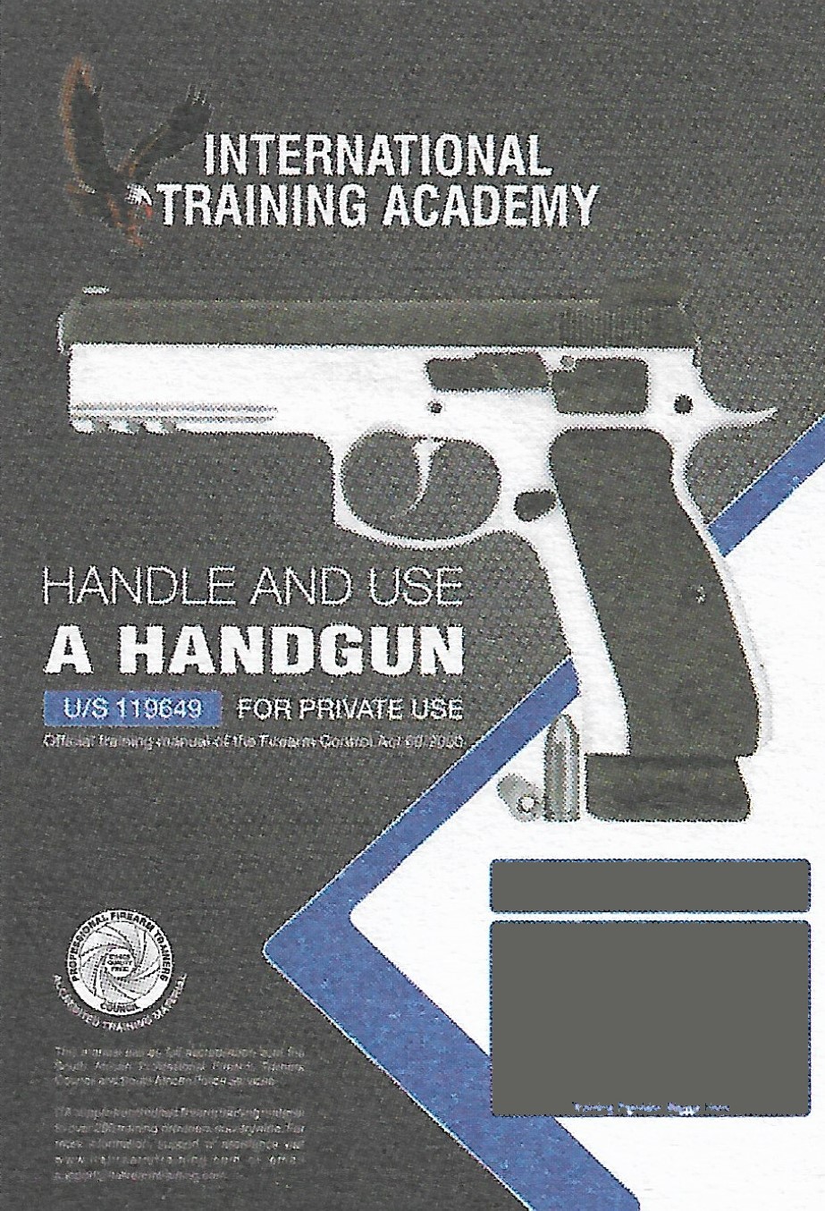 handgun